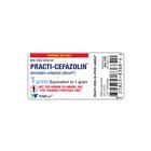 Etiqueta de Vial de Practi-Cefazolin 1g (×100), 1025066, Practi-Peel-N-Stick Labels 