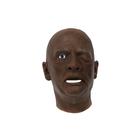EchoMask&reg; Middle-Aged Male Stroke Patient Dark Skin (40-55 Years Old), 1025317, Echo Mask (Small)