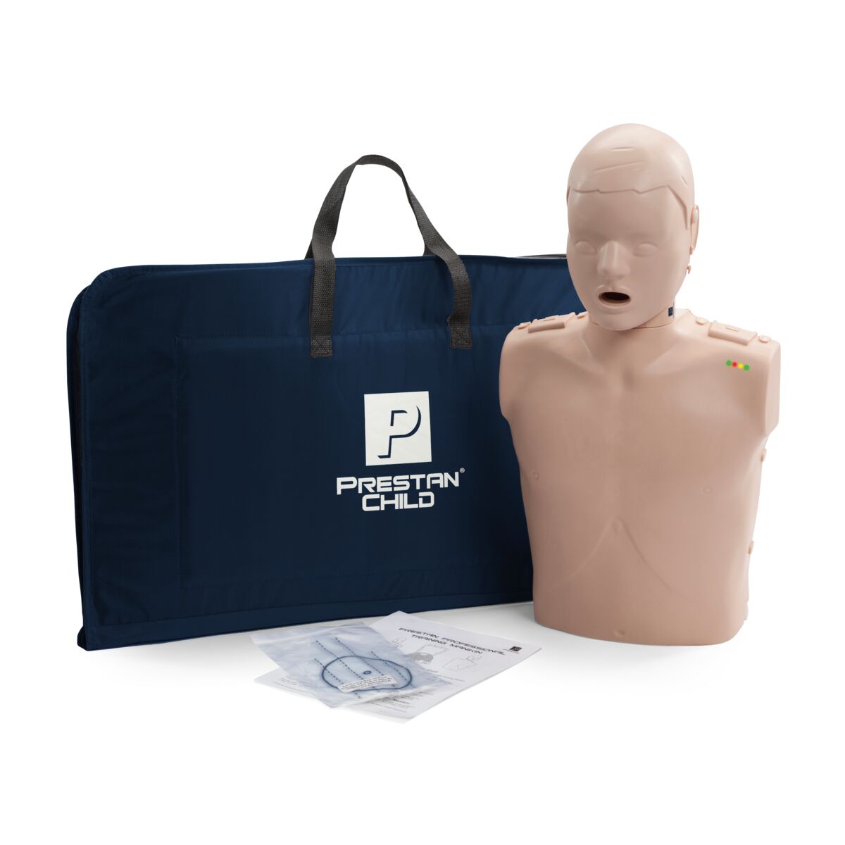CPR Child Manikin Professional, Light Skin | 1027147 | Prestan | PP-CM ...