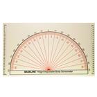 Baseline kinese set (protractor, evaluator, and grid), 3009531, Body Composition and Measurement (Small)