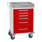 Rescue Cart, red, 3010103, Medical Carts