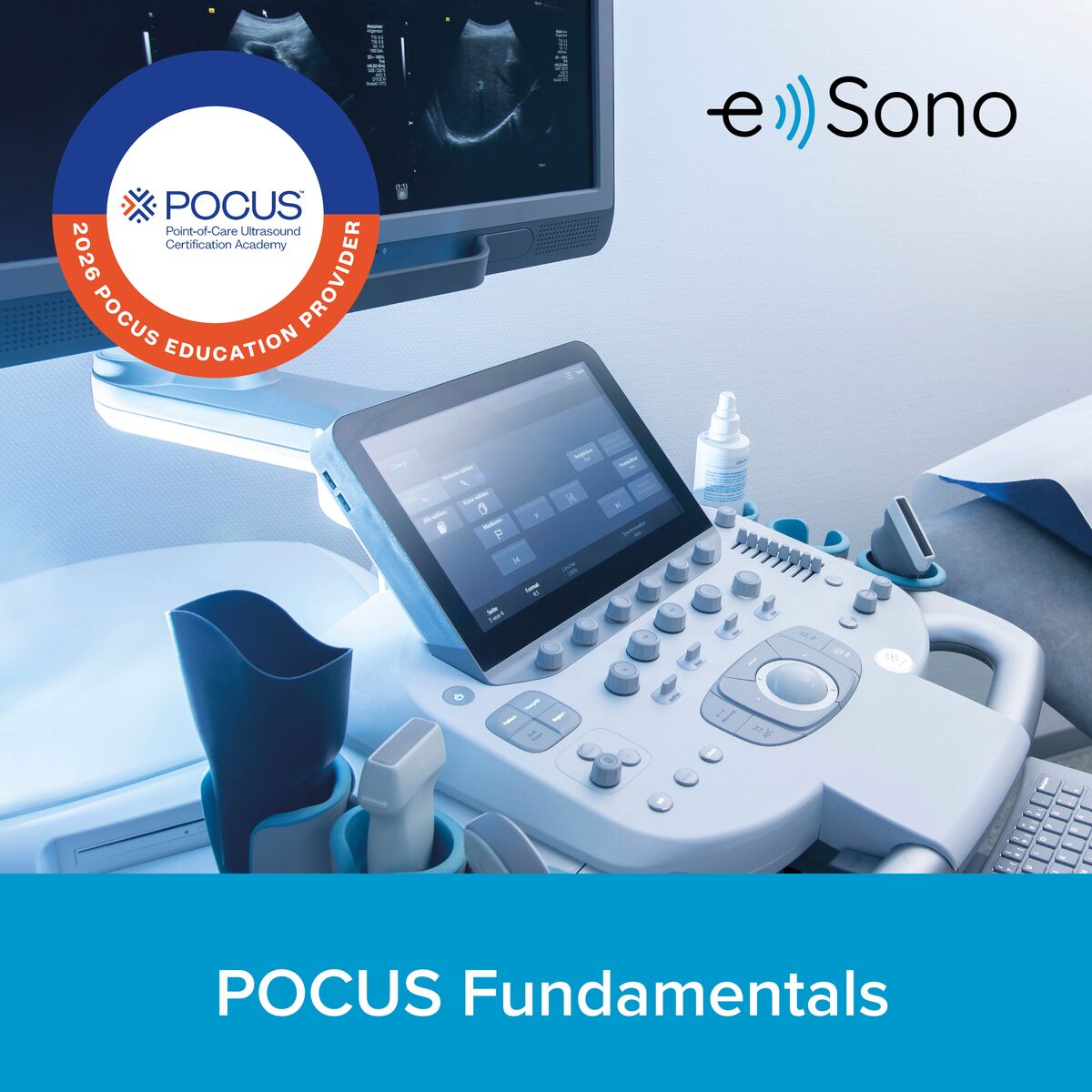 Certificação em fundamentos do POCUS | e Sono