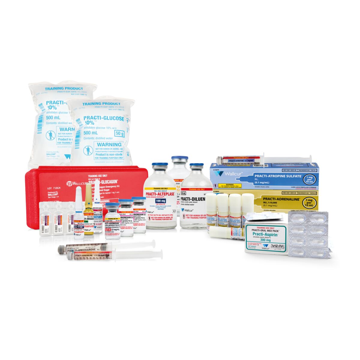 Kit de Treinamento ALS Practi-Med – Diretriz RCUK | 8001373 | Wallcur ...