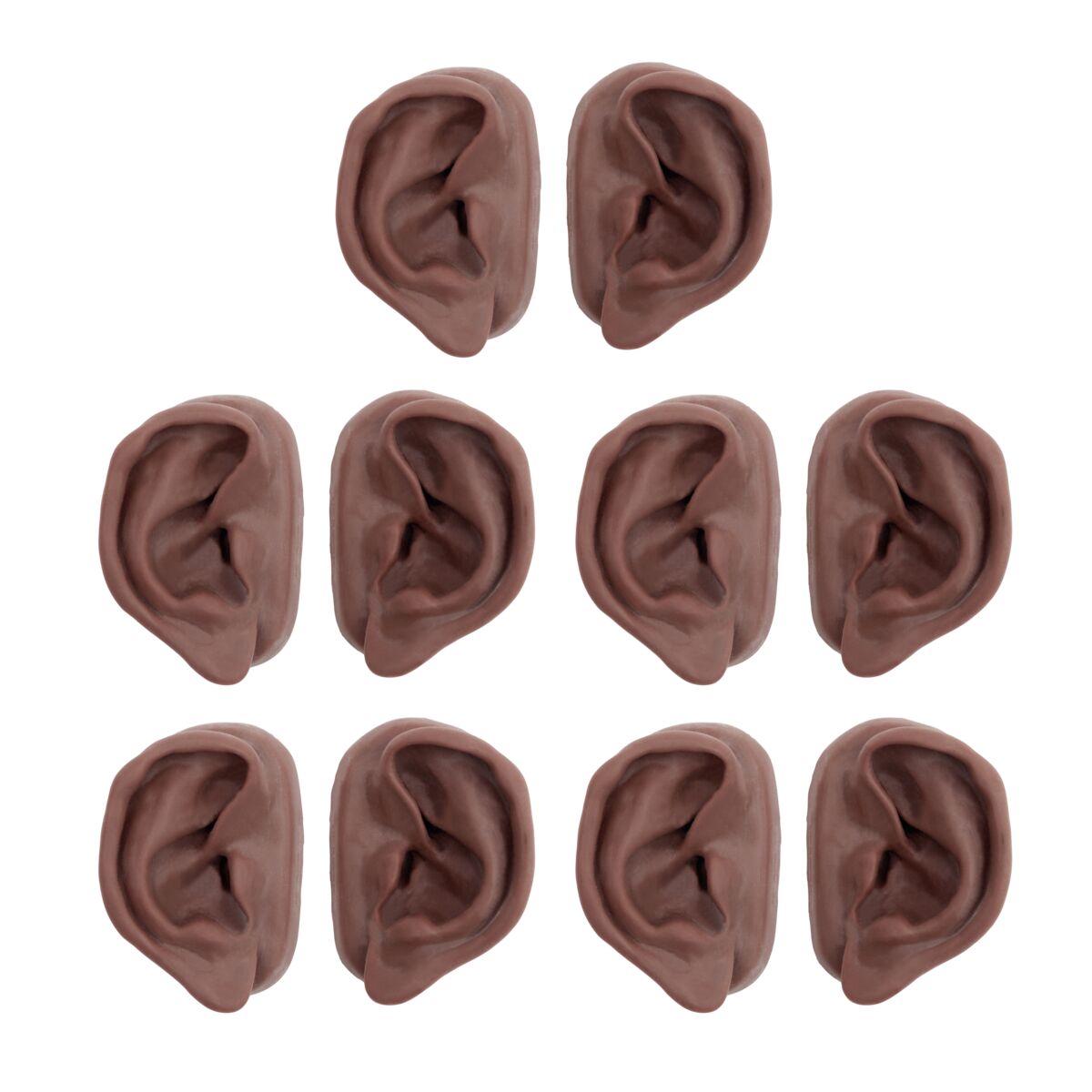 Lot De 3 Paires D'oreilles D'elfe Cobee - Cosplay, Halloween, Noël, En Caoutchouc Doux, 3 Modèles - 2