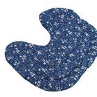 3B Scientific® Wheat Cushion dark blue flowered, O112, Specialty Pillows