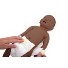 Modelo Masculino de Cuidado del Beb&eacute;&nbsp;&nbsp;tono de piel oscuro, 1023768 [P31D], Cuidado del paciente neonato (Small)