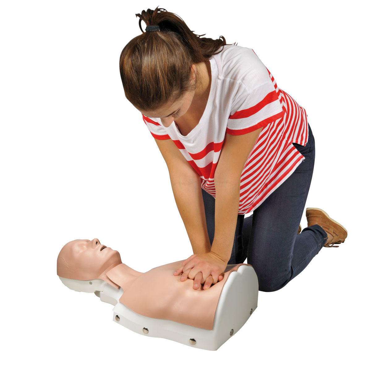 Simulador de reanimación cardiopulmonar 