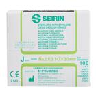 SEIRIN &reg; J-t&iacute;pus &ndash; 0,14 x 30 mm, hossz&uacute; s&aacute;rg&aacute;sz&ouml;ld, 100 db dobozonk&eacute;nt., 1002414 [S-J1430], Akupunkt&uacute;r&aacute;s tűk SEIRIN (Small)