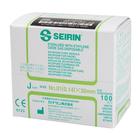 SEIRIN &reg; J-t&iacute;pus &ndash; 0,14 x 30 mm, hossz&uacute; s&aacute;rg&aacute;sz&ouml;ld, 100 db dobozonk&eacute;nt., 1002414 [S-J1430], Akupunkt&uacute;r&aacute;s tűk SEIRIN (Small)
