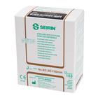 S-J3060 SEIRIN J-type needle with guide tube; Diameter 0.30 mm Length 60 mm Colour brown, 1002429 [S-J3060], Acupuncture Needles SEIRIN (Small)
