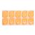 SEIRIN ® New PYONEX – 0,11 x 0,30 mm, orange, 100 pièces par boîte., 1002468 [S-PO], Aiguilles d’acupuncture SEIRIN (Small)