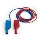 Adapter k&aacute;bel p&aacute;r, 4 mm biztons&aacute;gi ban&aacute;n dug&oacute; /2 mm ban&aacute;n dug&oacute;, 1017899 [U10369], Hő ekvivalens