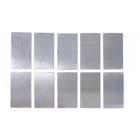 Set of 10 Zinc Plates, 1002713 [U11102], 전기화학