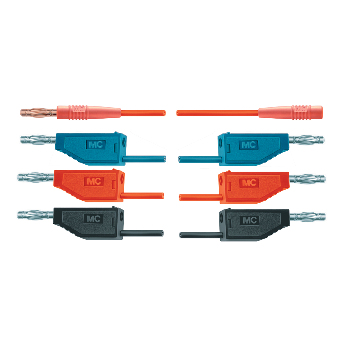 Experimentierkabel für Elektronenröhren, 16 A, Satz mit 18 Stk ...