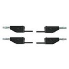 Cordons &eacute;lectriques standard, 32 A, 75 cm,
noir, 2 pces., 1002850 [U13813], Cordons de laboratoire