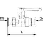 2-Yollu K&uuml;resel Valf DN 16 KF, 1002923 [U14510], Vakum Pompalari&nbsp;- Aksesuar (Small)
