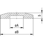 Dummy Flange DN 16 KF, 1002927 [U14514], Vacuum Pumps - Accessory (Small)