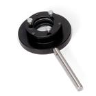 Glass Inset for Newton&rsquo;s Ring Experiments, 1008669 [U22018], 자루 위의 광학 구성 요소