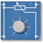 Potentiometer 220 Ohm, 3 W, P4W50, 1012934 [U333042], Plug-In Component System