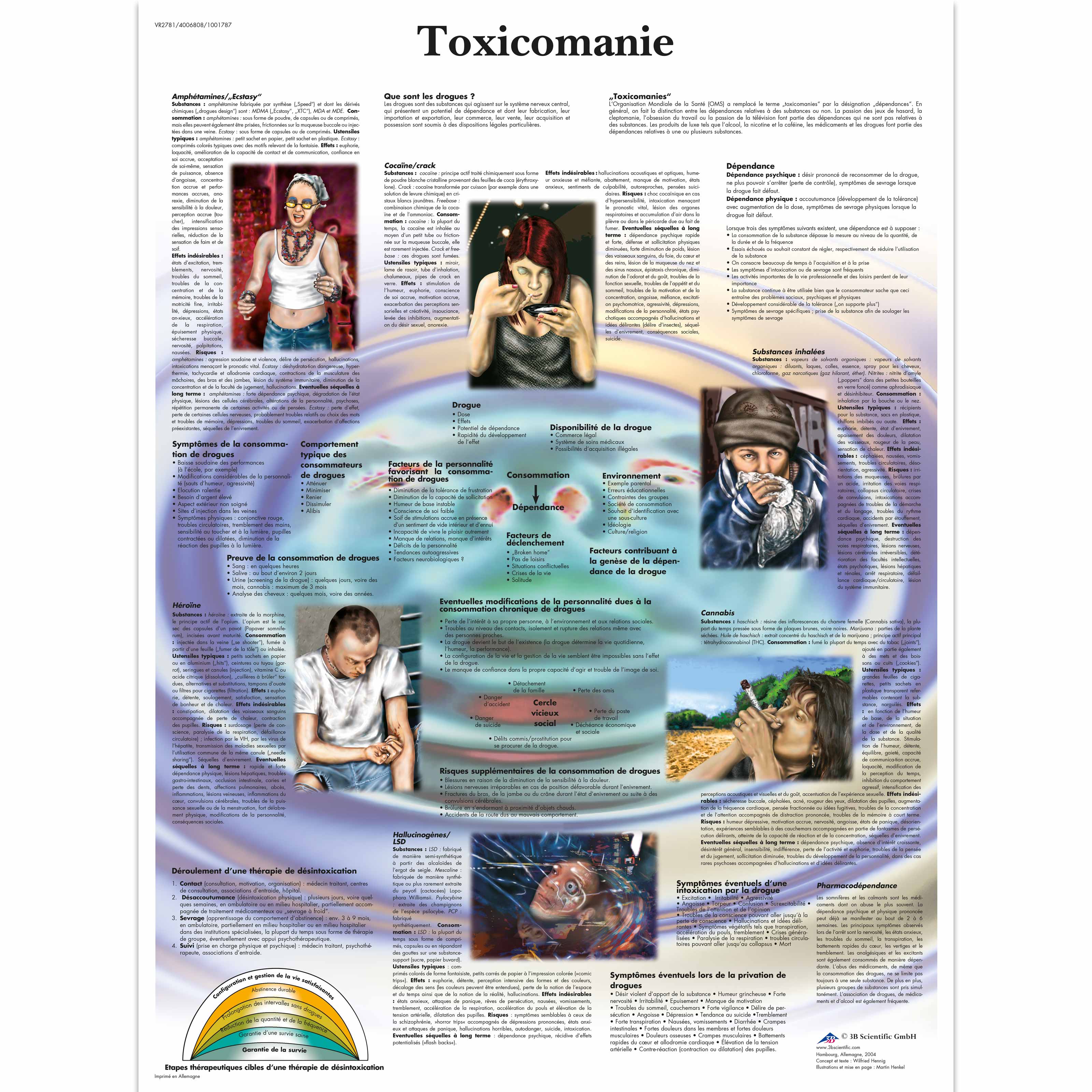 Toxicomanie | 1001787 | 3B Scientific | VR2781L | Tobacco Charts and ...
