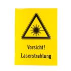 Panneau d'avertissement laser, 1004899 [W14215], Laser