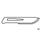 Scalpel Blades, Size 10, 1008932 [W16173], Dissection Instruments (Small)
