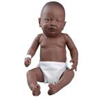 Afrikalı-Amerikalı bebek bakımı modeli, kız, 1005093 [W17005], Neonatal Hasta Bakımı
