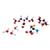 Conjunto de montagem de molêculas orgânicas D, molymod®, 1005278 [W19700], Conjunto de montagem de moléculas (Small)