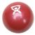 Cando Plyometric Weighted Ball, Red, 3.3 lbs, 1008994 [W40122], Веса (Small)