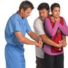 Act+Fast chaleco de auxilio en caso de asfixia - Rojo, 1014589 [W43300R], BLS adulto (Small)