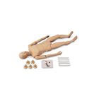 외상 옵션이 있는 전신 CPR 마네킹 (밝은 피부)  Full-Body CPR Manikin with Trauma Options, light, 1018871 [W44735], 성인 전문소생술