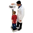 Detecto Stainless Steel Eye-Level Physician Scales w/ Height Rod, 1017445 [W46245S], Professional Scales (Small)