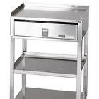 MB-TD Stainless Steel Cart with Drawer, W50660, Acupuncture Carts