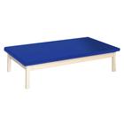 Mat Platform 4' x 7' w/ 2in top ROYAL BLUE, W50809RB, Mat Platform Tables (Small)