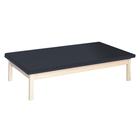 Mat Platform w/ 2in top 6x8in 20in H BLACK, W50811BK, Mat Platform Tables