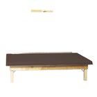 Wall Mounted Mat Platform 4x7x20H in CHESTNUT, W50812CH, Divanes (Small)
