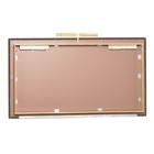 Wall Mounted Mat Platform 4x7x20H in CHESTNUT, W50812CH, Divanes (Small)