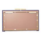 Wall Mounted Mat Platform 4x7x20H in ROYAL BLUE, W50812RB, Mat Platform Tables (Small)