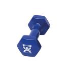 Cando Dumbbell - 5 lbs. Blue, 1015475 [W53642], Dumbbells - Weights