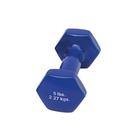Cando Dumbbell - 5 lbs. Blue, 1015475 [W53642], Dumbbells - Weights (Small)