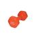 Cando Dumbbell - 10 lbs. Orange, 1015480 [W53647], Dumbbells - Weights (Small)