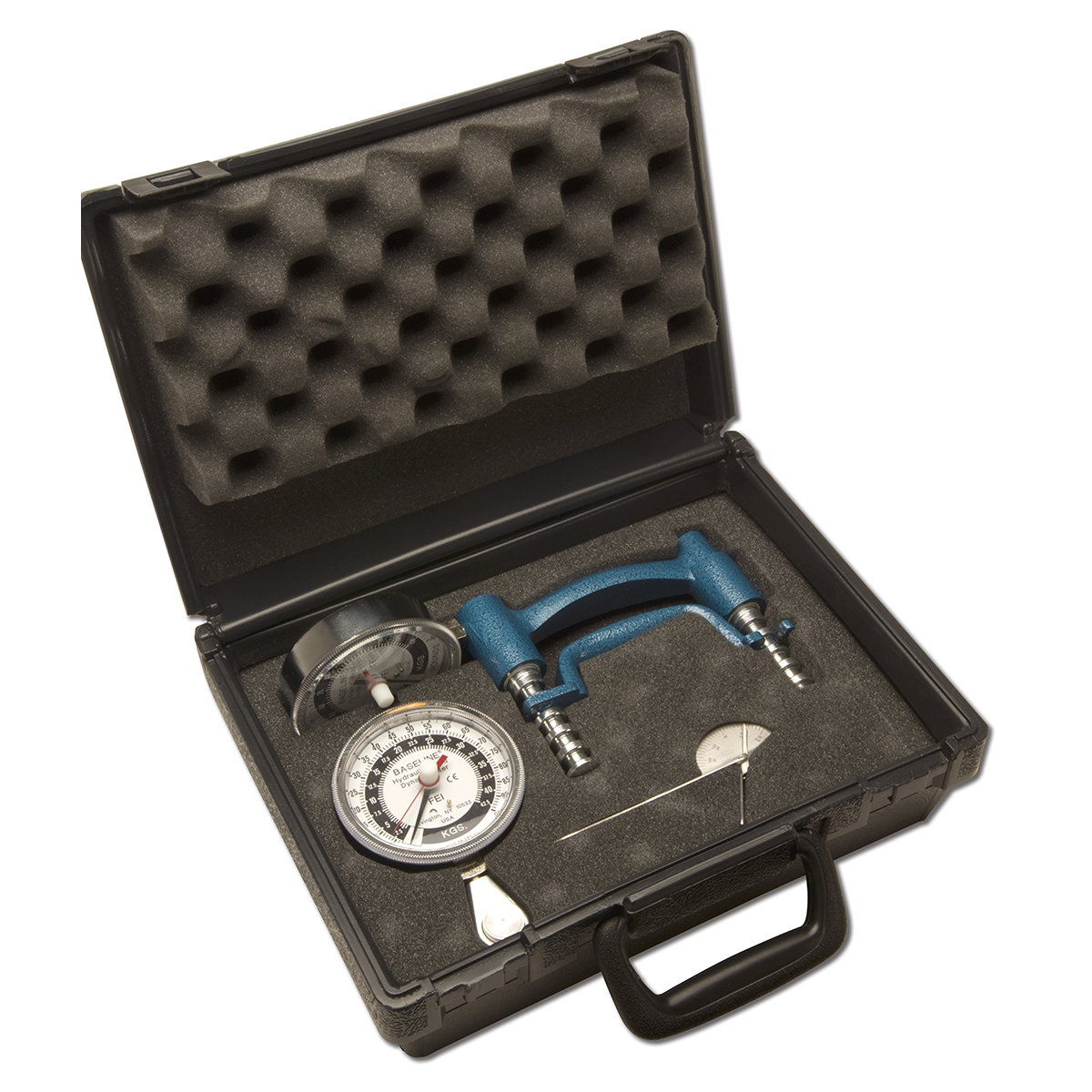 Dynamomètre Hydraulique Baseline ER 300 Livres/136kg - Mesure Force De Préhension