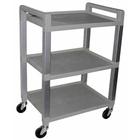 Three Shelf Poly Cart, W56110, Acupuncture Carts