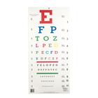 Snellen Colored Eye Chart, 1018324 [W58500], Eye Models