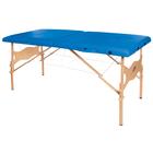 Table de massage Physio en bois avec têtière, sellerie 5 cm, 1013724 [W60601B], Fourniture pour Acupuncture