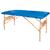 Table de massage Physio en bois avec têtière, sellerie 5 cm - bleu marine, 1013724 [W60601B], Fourniture pour Acupuncture (Small)