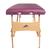 3B Deluxe Portable Massage Table - Burgundy, W60602BG, Camillas de Masaje (Small)