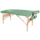 3B Deluxe hordozható masszázs asztal, zöld, W60602G, Bútor akupunktőröknek