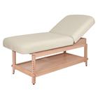 Oakworks Classic Clinician Stationary Table w/ Backrest Top, W60734, Portable Massage Tables