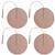 3B Comfort-Stim Elite Tricot Electrodes, 2" Round, 1014155 [W63217], Electrotherapy Electrodes (Small)